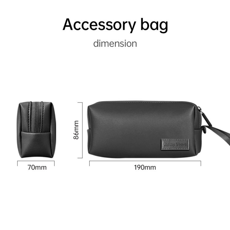 Thumbnail: Envelope Holder Laptop Sleeve Bag with Accessories Bag