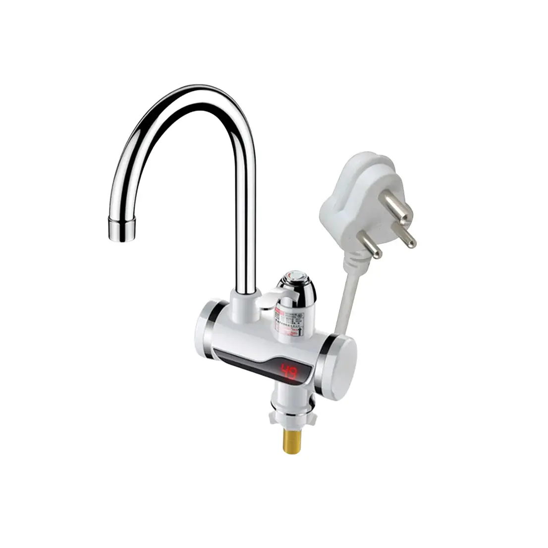 Instant Electric Water Heater Faucet Tap SS with LED Display 1Y Warranty