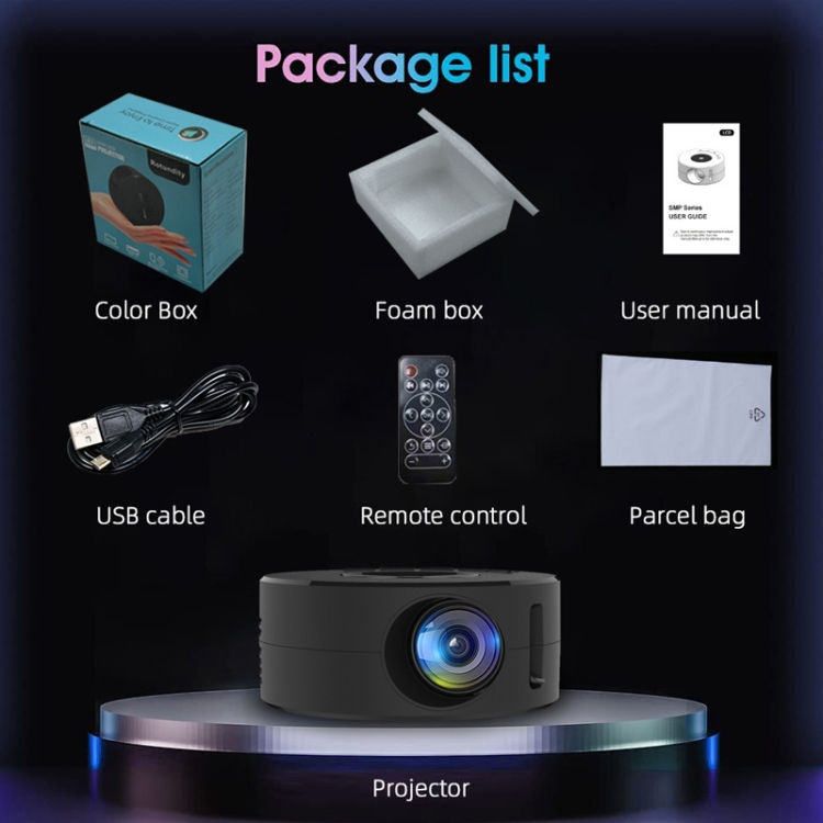 Thumbnail: YT200 LED HD Mini Projector