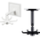 Thumbnail: 1pc 360 Degree Wall-Mounted Folding Rotary Storage Hooks