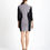 Thumbnail: Grey Color Block Work Dress