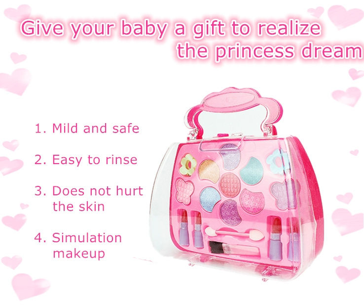 Thumbnail: Children Makeup Cosmetics Toy Set Portable Girl Cosmetics Toys
