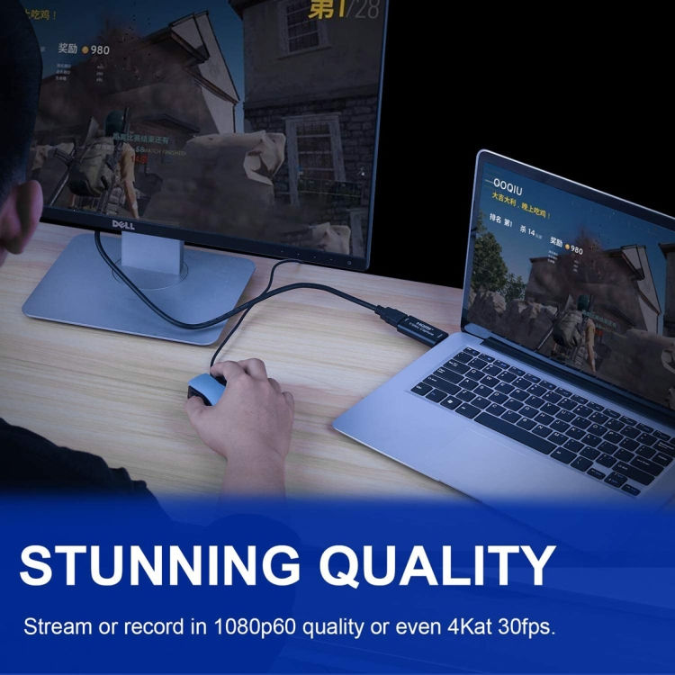 Thumbnail: HDMI Video Capture Card Live Recording Box Video Capture Adapter Box