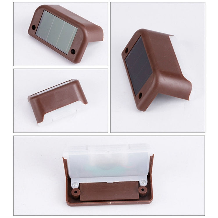Thumbnail: 12 PCS Solar Powered LED Outdoor Stairway Light