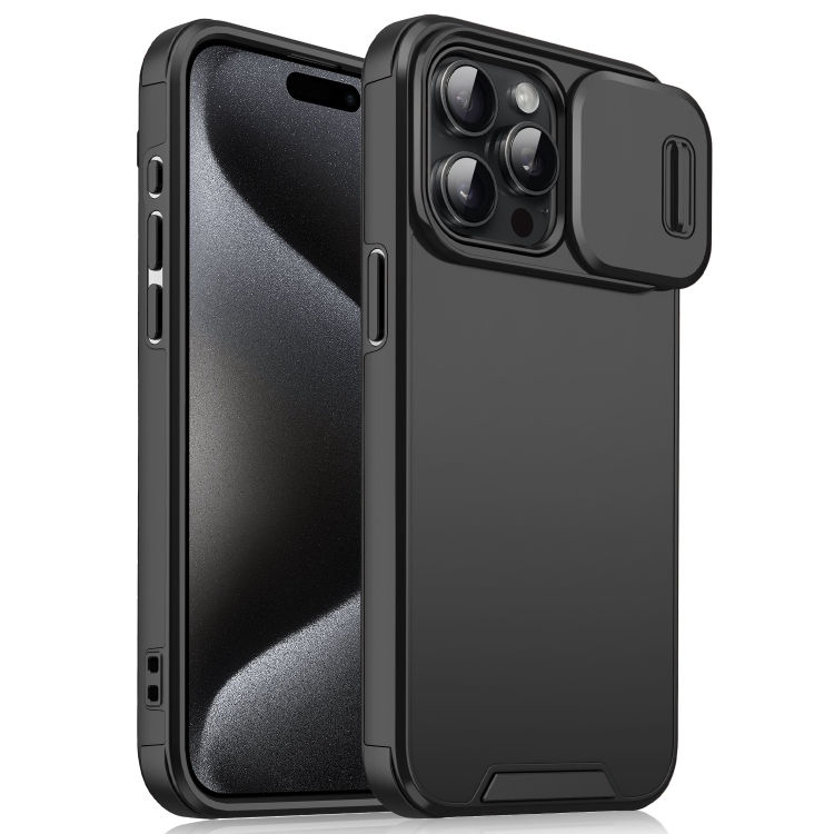Thumbnail: Sliding Camshield TPU + PC Phone Case