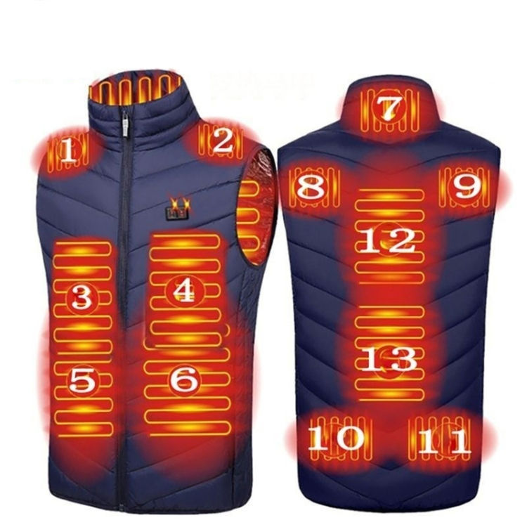 Thumbnail: USB Electric Heating Undershirt Intelligent Warm Vest