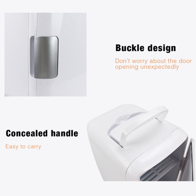 Thumbnail: 4L Mini Car Refrigerator Electric Cooler / Warmer, Random Color Delivery