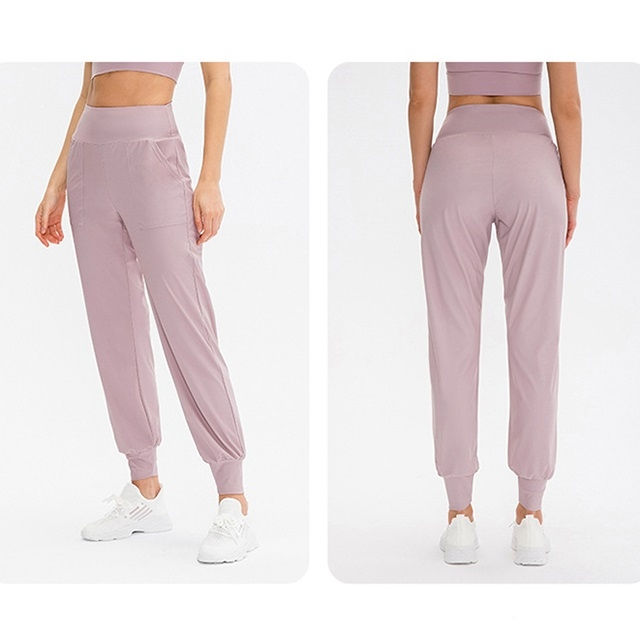 Thumbnail: Autumn And Winter Loose Sports Trousers For Ladies