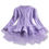 Thumbnail: Winter Girls Knit Long Sleeve Sweater Organza Dress Evening Dress