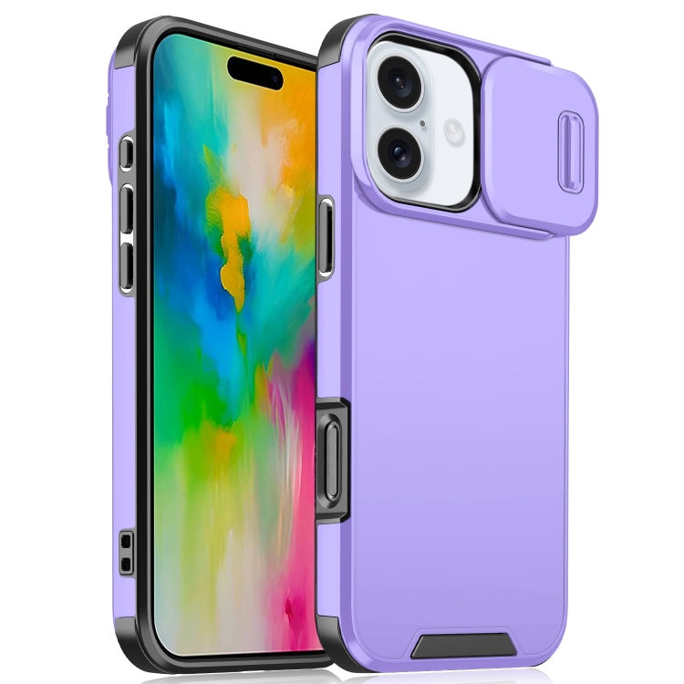 Thumbnail: Sliding Camshield TPU + PC Phone Case