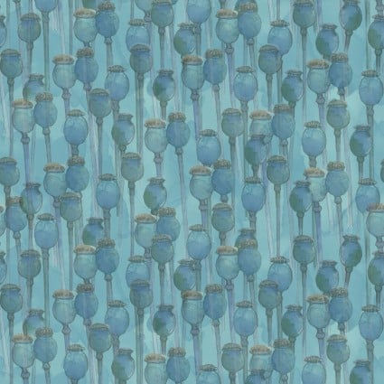 Poppy Dreams Y3989-103 Light Teal