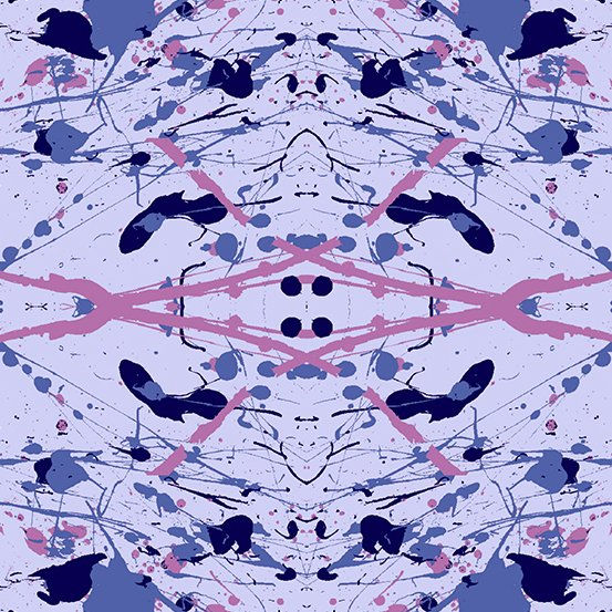 Prism 9573-P Lavender Splatter