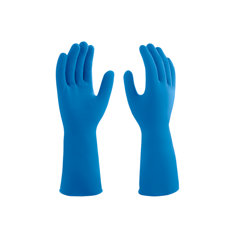 LUVA BORRACHA MUCAMBO AZUL M