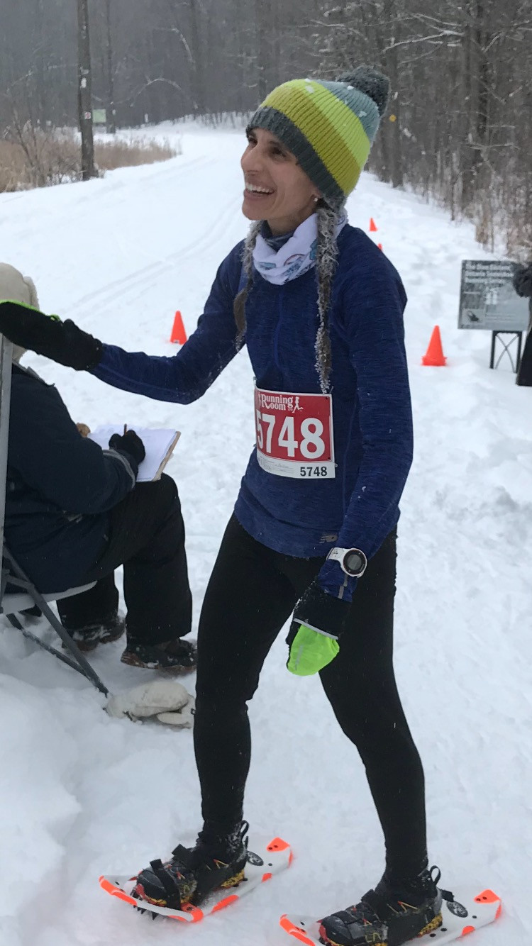 Womans race winner Lisa Leskien