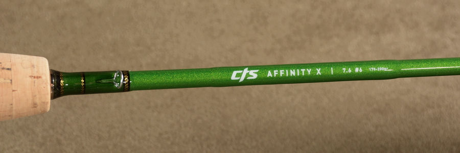Thumbnail: CTS AffinityX "MAMBA" Carbon  7'6" 6wt 4pc--#21528