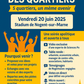 affiche conférence débat Nogent Avenir