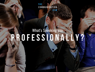 What is spooking you professionally?