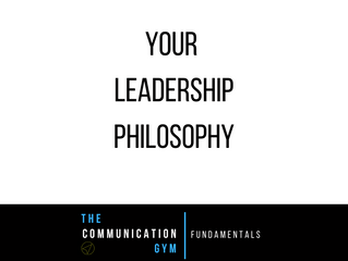 Your Leadership Philosophy