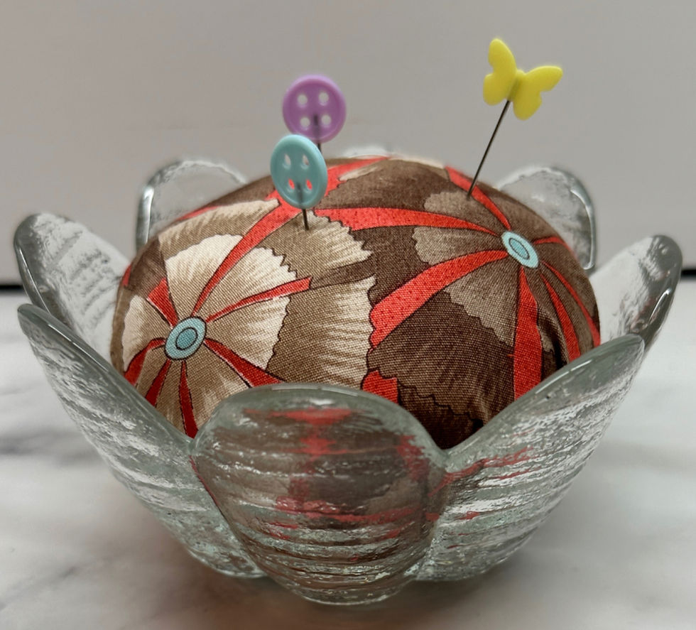 Glass Pin Cushion
