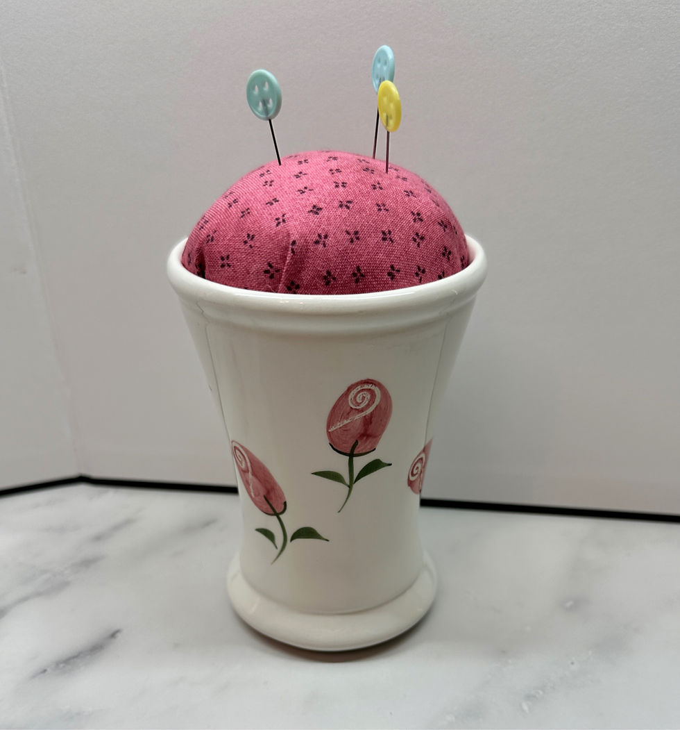 Small Vase Pin Cushion