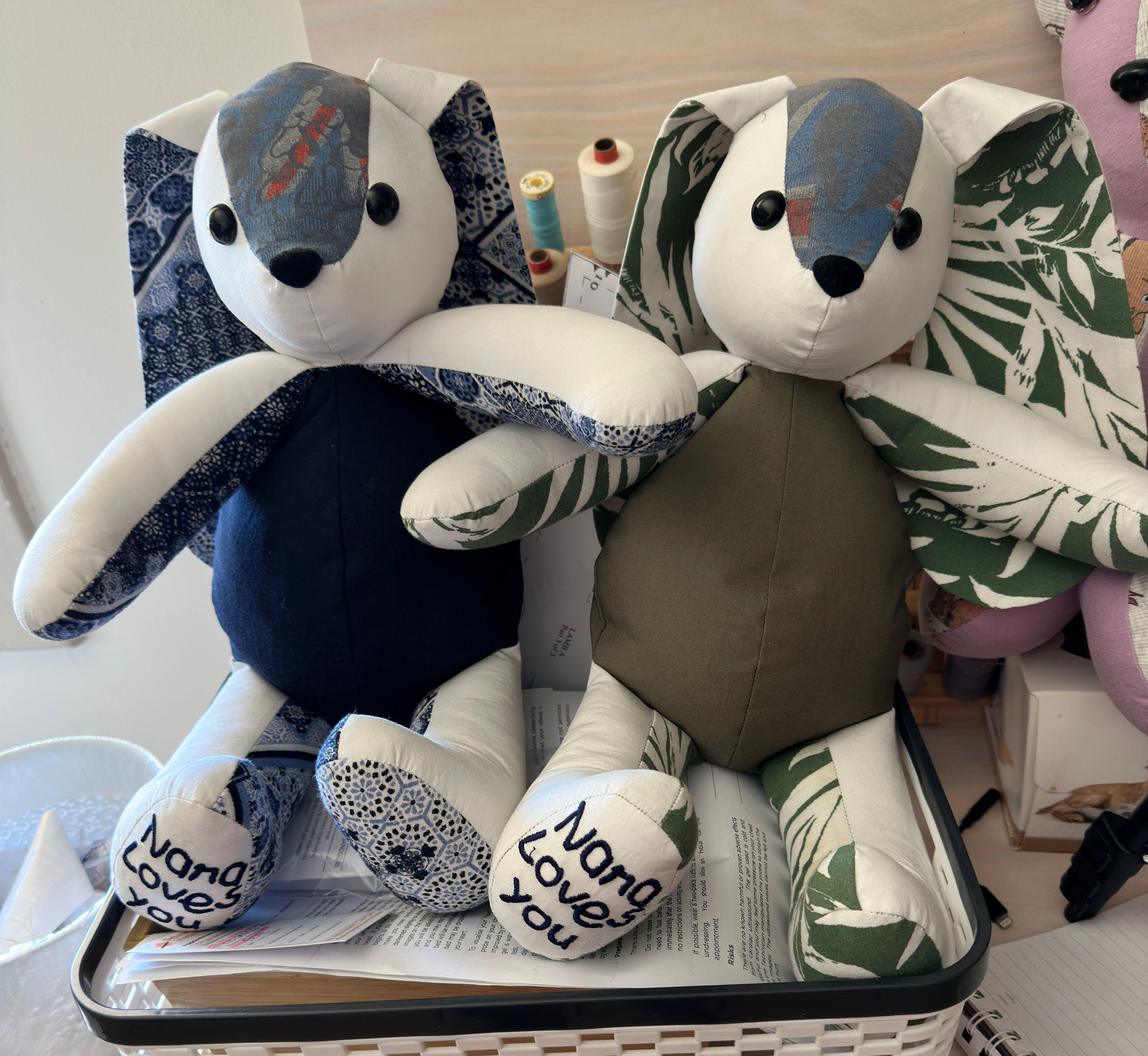 Custom Made Memory Cuddlies