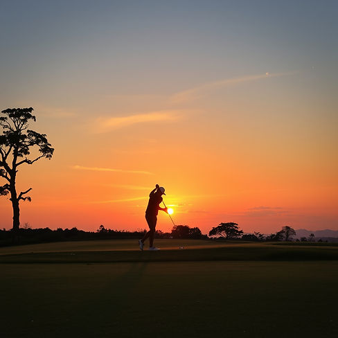 Golf during sunset.jpg