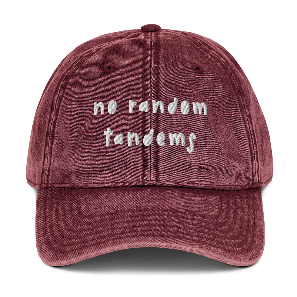 no random tandems hat