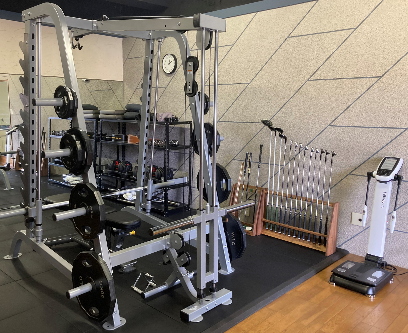 トレーニングルーム体力づくり