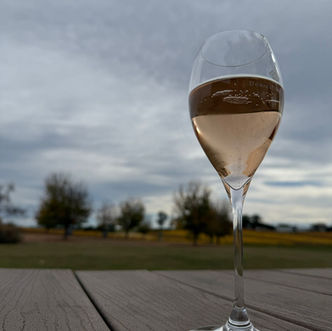 A glass of wine as part of a balanced diet in perimenopause