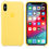 Thumbnail: iPhone XS Silicone Case - Canary yellow