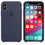 Thumbnail: iPhone XS Silicone Case - Midnight Blue 