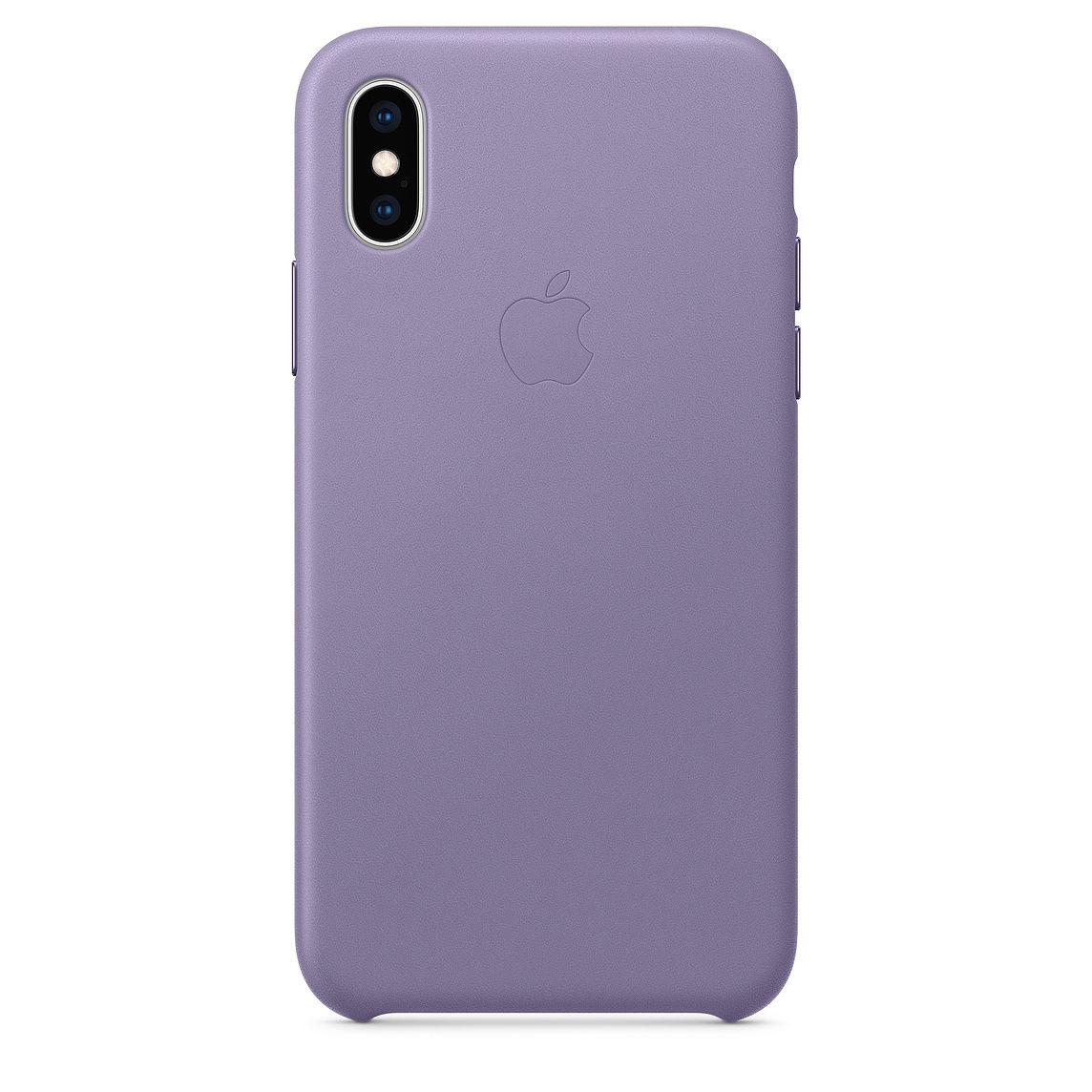 iPhone XS Leather Case - lilac