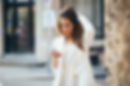 Businesswoman in white