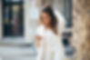 Businesswoman in white