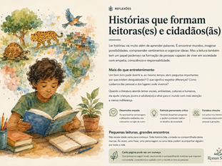 Histórias que formam leitoras(es) e cidadãs(ãos)