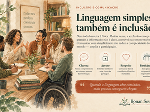 Linguagem simples também é inclusão