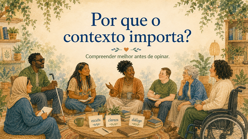 Por que o contexto importa?