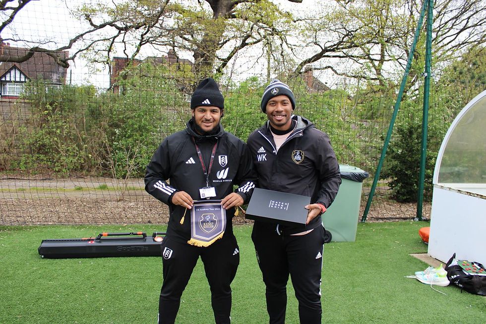 Kemp Soccer Development Owner with Fulham FC's Coach (England)