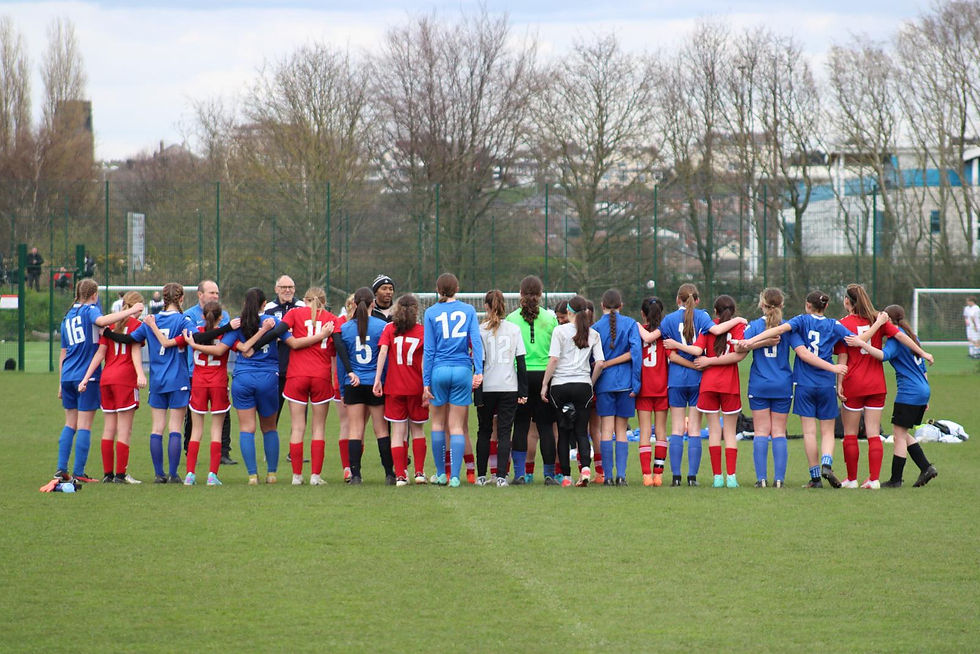 Kemp Soccer Development Squad pic post match against Tranmere Rovers FC (England)