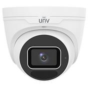 5MP LightHunter Fixed IR Turret Network Camera
• High quality image with 5 MP, 1/2.7" CMOS sensor
• 5 MP (2880 × 1620)@30/25 (default) fps; 4 MP (2560 × 1440)@30/25 fps; 3 MP (2304 × 1296)@30/25 fps; 1080P (1920 × 1080)@30/25 fps
• Ultra 265, H.265, H.264, MJPEG
• Intelligent perimeter protection, including cross line, intrusion, enter area, leave area detection
• Based on target classification, smart intrusion prevention significantly reduces false alarm caused by leaves, birds and lights, accurately focusing on human, motor vehicle and non-motor vehicle
• Intelligent people flow counting and crowd density monitoring
• Smart intrusion prevention with color retrieval
• ASM (auto scene match)
• LightHunter technology ensures ultra-high image quality in low illumination environment
• 130 dB true WDR technology ensures clear image in strong backlight scene
• Supports 9:16 corridor mode
• Alarm I/O: 1/1, audio I/O: 1/1, built-in mic
• Smart IR, up to 40 m (131.2 ft) IR distance
• MicroSD, up to 512 GB
• IP67 protection