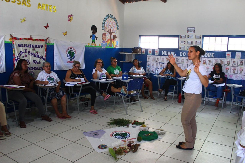 Formação Mulheres Atingidas e a Autonomia Econômica Feminina Data: 24.08.2024 e 25.08.2024 - Correntina-BA (Projeto BRA/2023/36/09).