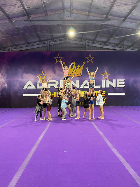 Cheerleading Adrenaline Cheer Elite Lismore NSW