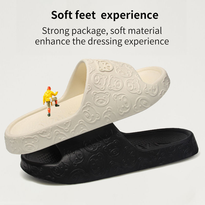 Thumbnail: Non-Slip Slippers for Women Outdoor Wear 2024 New Indoor Home Sandals Female Sum