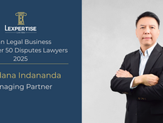 Nandana Indananda Recognized in ALB Asia Super 50 Disputes Lawyers 2025
