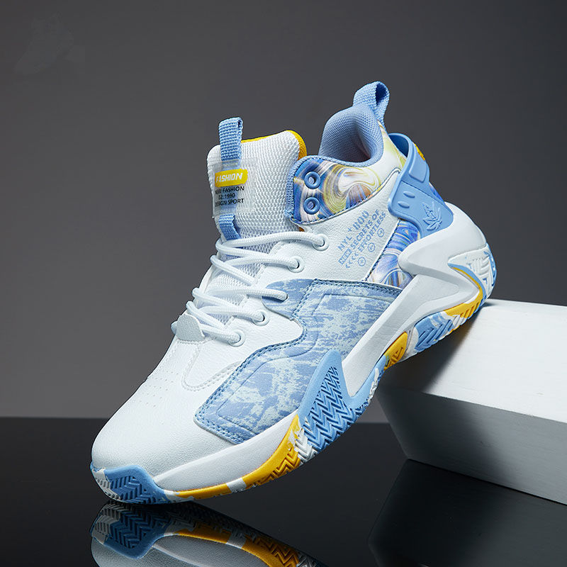 Unisex Basketball Shoes Anti Slip Shock-absorbing Court Training High Quality Co