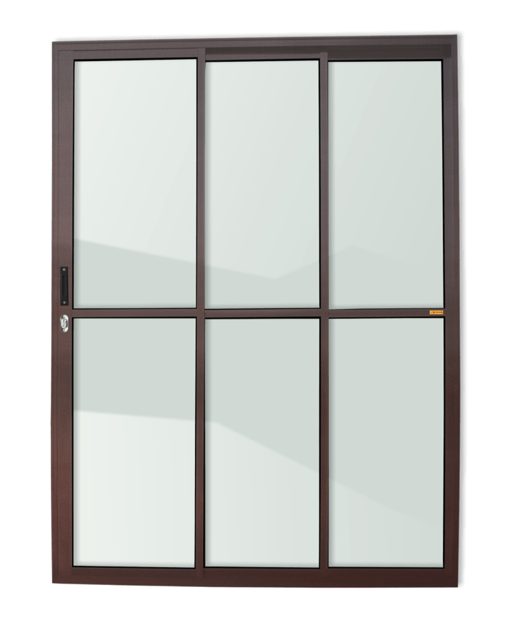 Porta De Correr 3F.1/3 Super V.Liso ACR