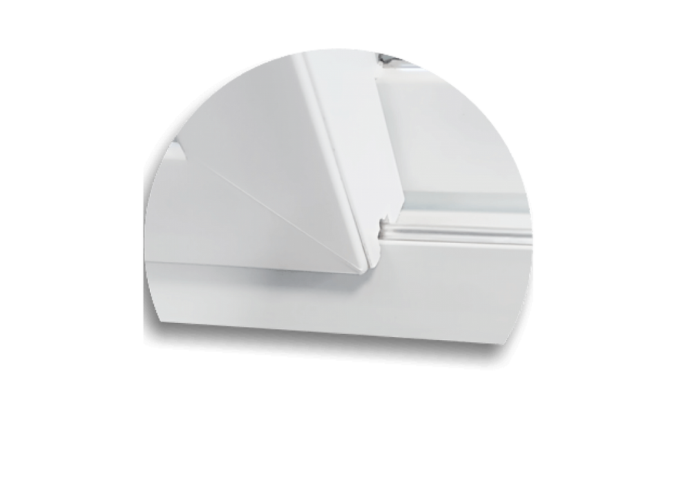 Miniatura: Janela Pvc 4F.100 X 240 V.Liso Brimak