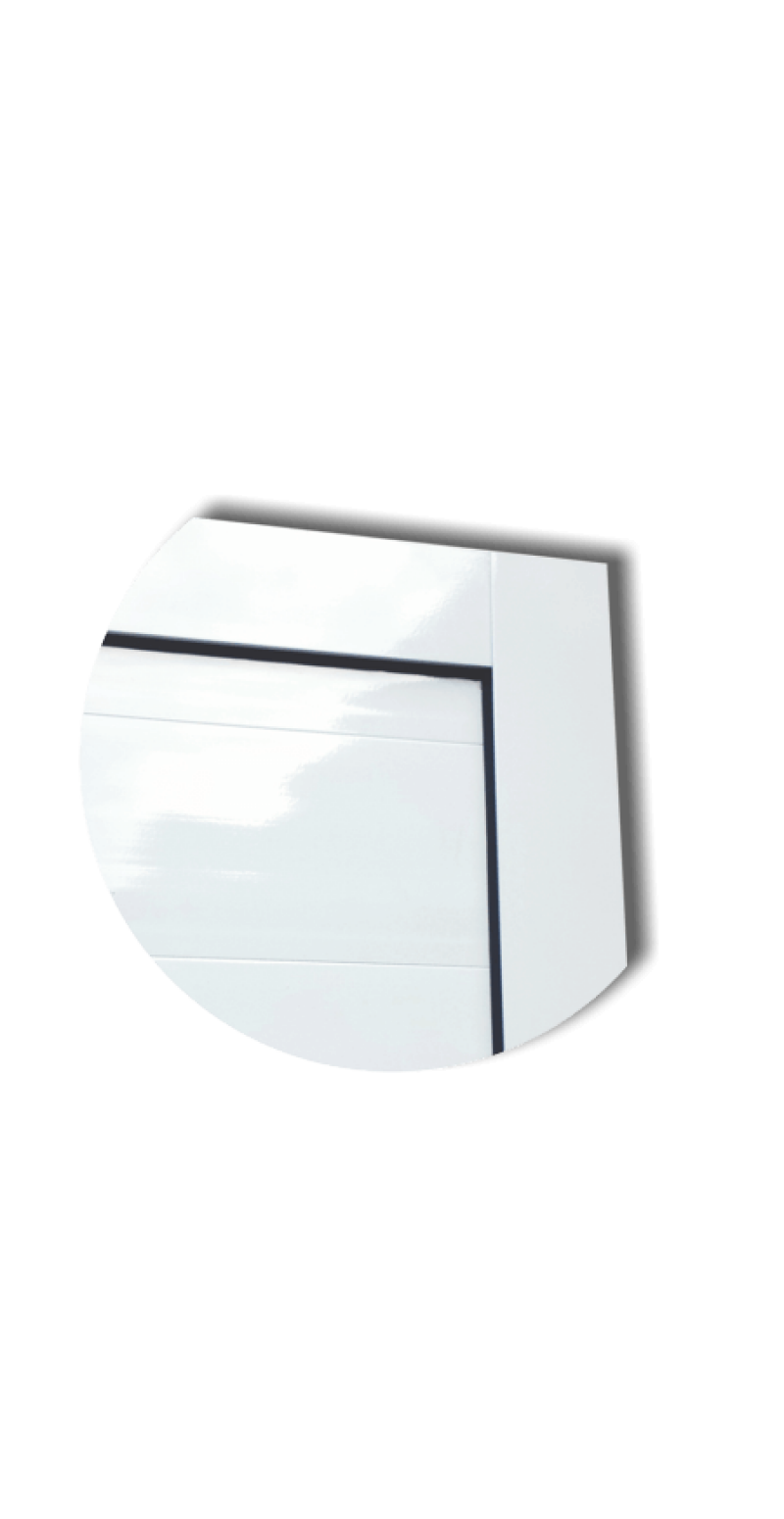 Miniatura: Porta Lambril Visione C/Puxador Dir. ou Esq. Super PRT GOLD