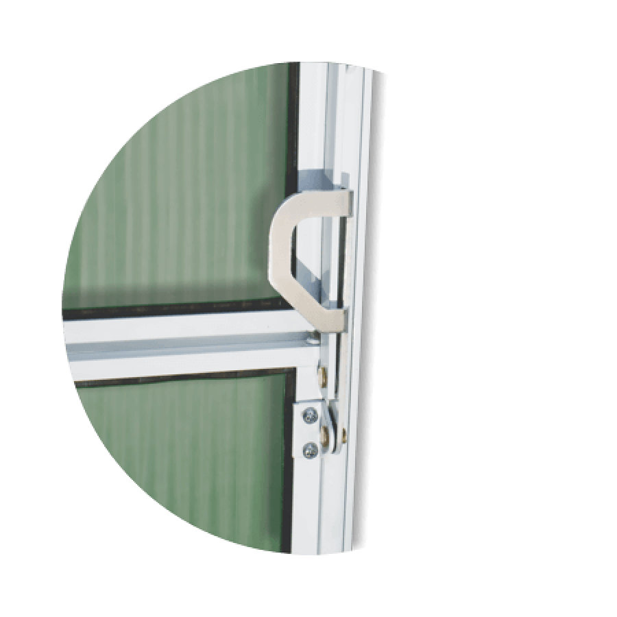 Miniatura: Basculante Alumínio 60 X 60 Master V.Boreal Marrom Corten Brimak