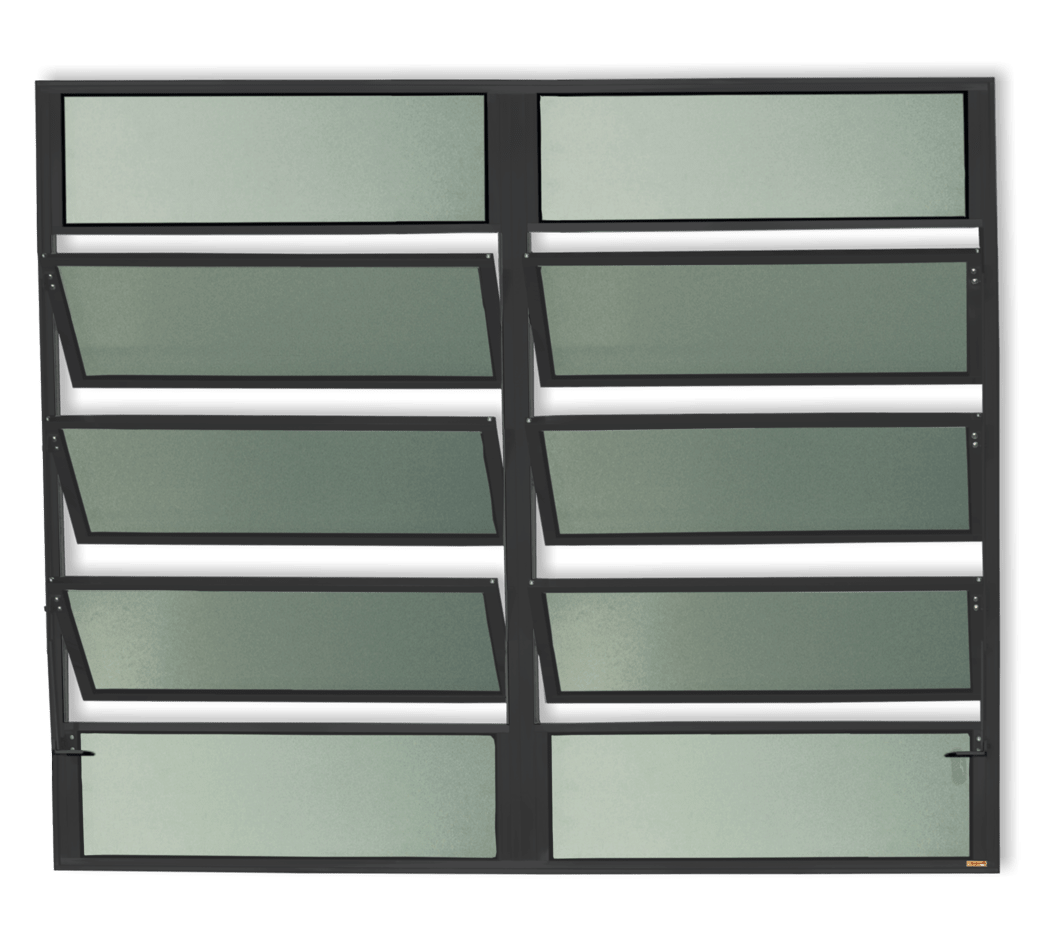 Basculante 2 Seções Plus altura 100 cm V.Boreal PRT